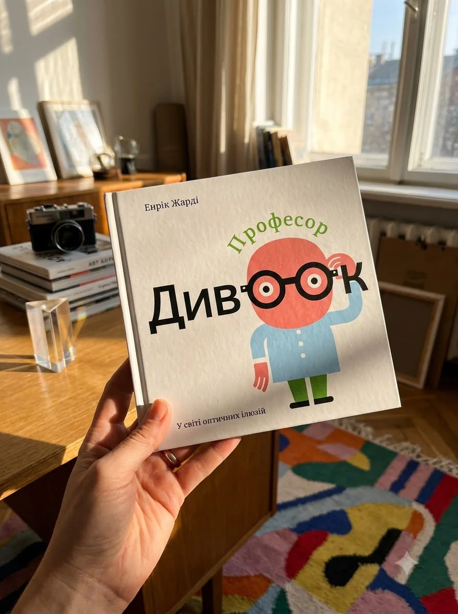 Професор Дивоок. У світі оптичних ілюзій — Дитяча література