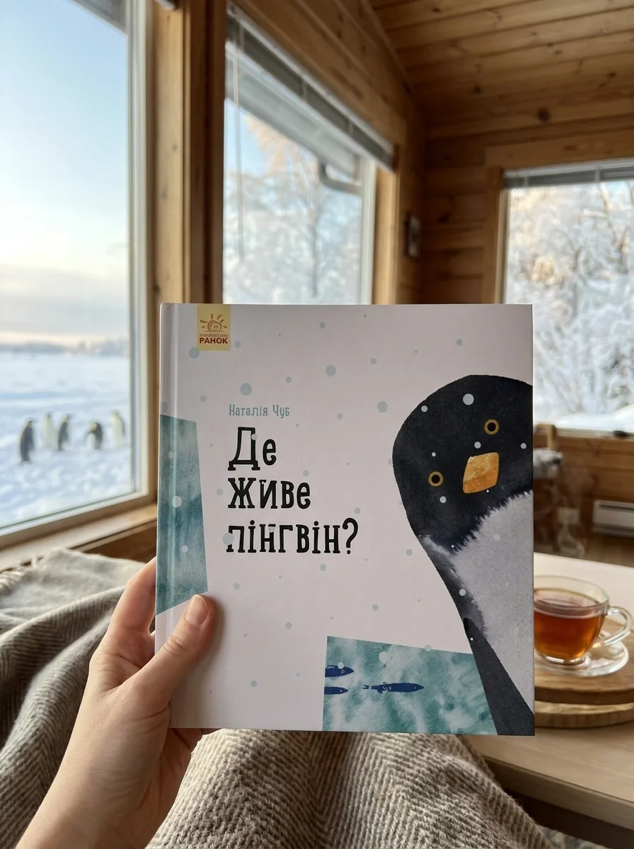 Де живе пінгвін? — Пізнавальні книги для дітей