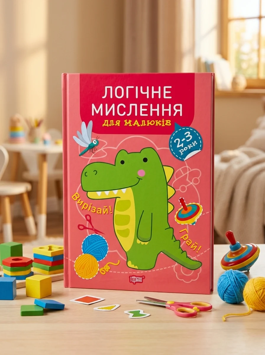 Професор з пелюшок. Логічне мислення для малюків. 2-3 роки — Дитяча література
