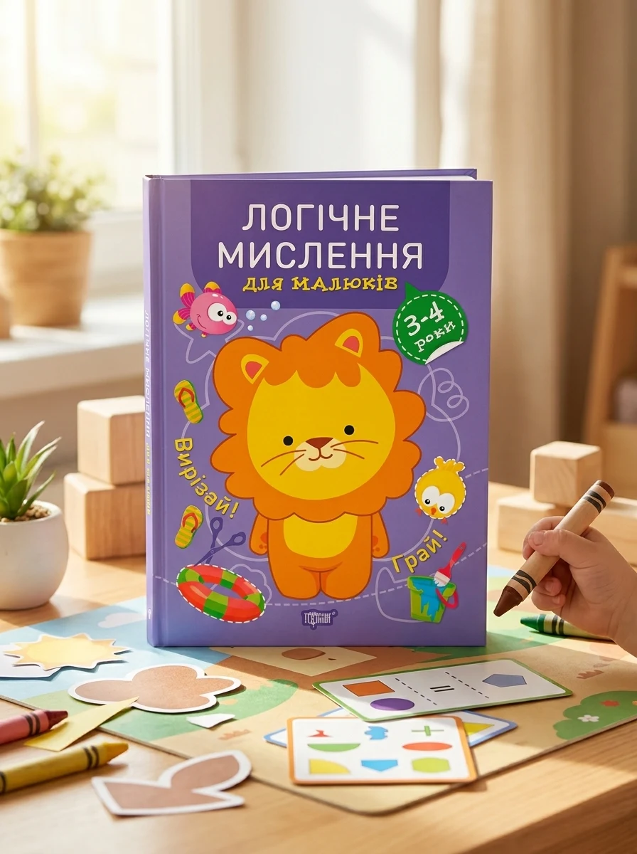 Професор з пелюшок. Логічне мислення для малюків. 3-4 роки — Дитяча література
