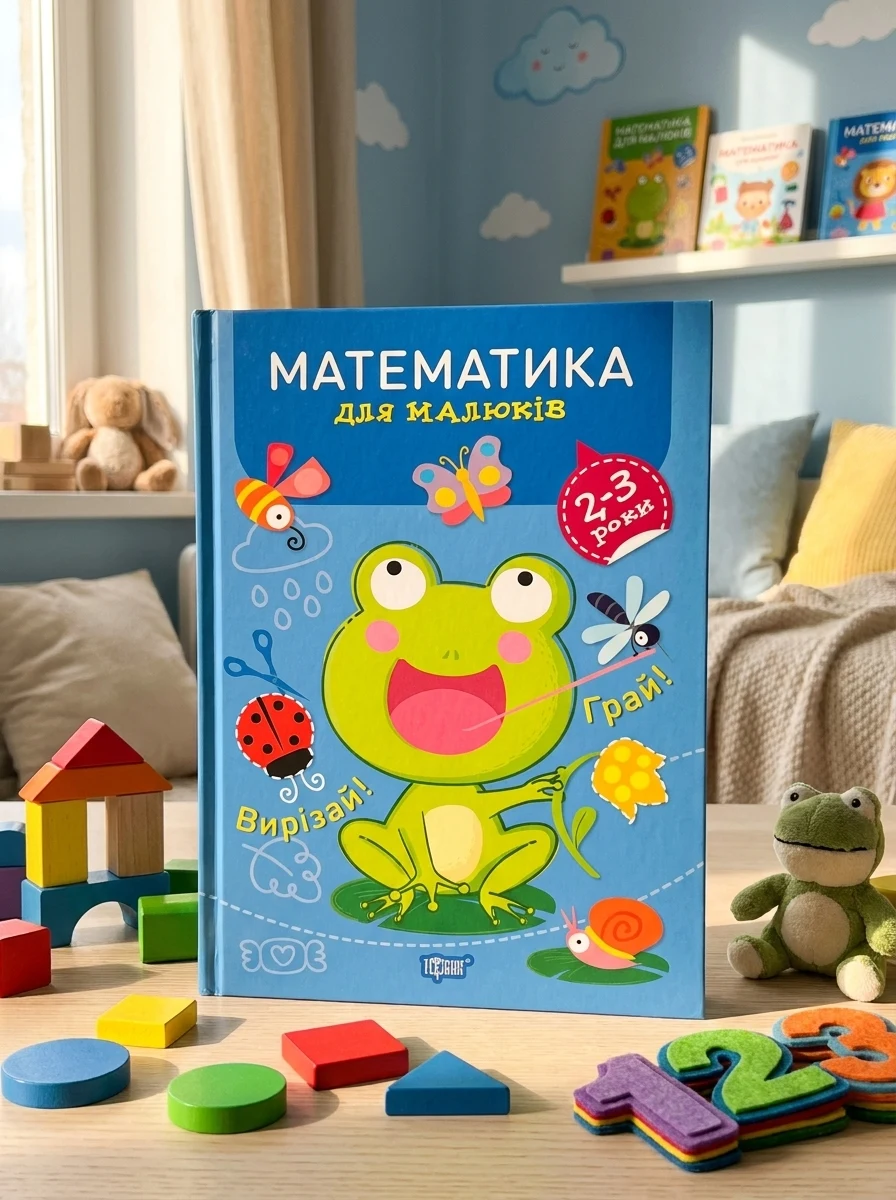 Професор з пелюшок. Математика для малюків. 2-3 роки — Дитяча література