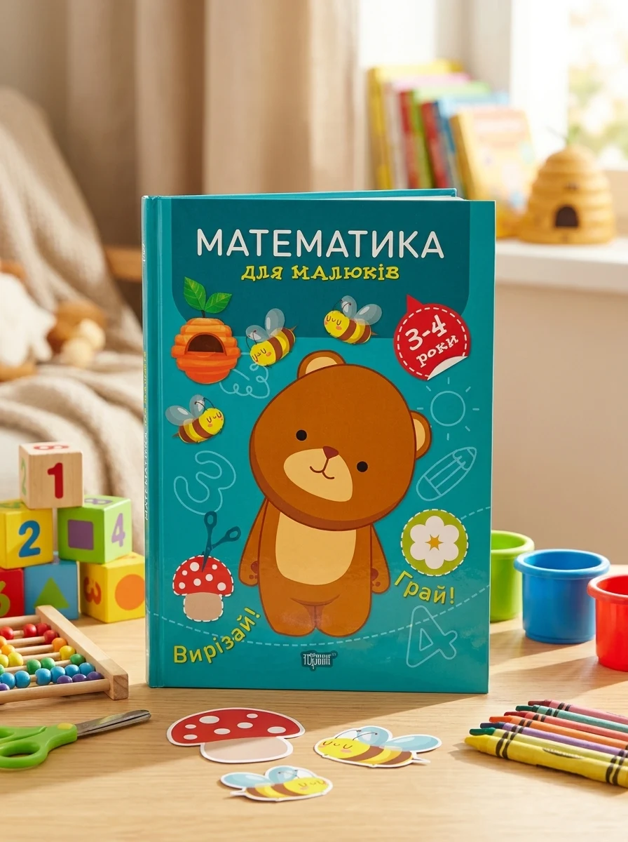 Професор з пелюшок. Математика для малюків. 3-4 роки