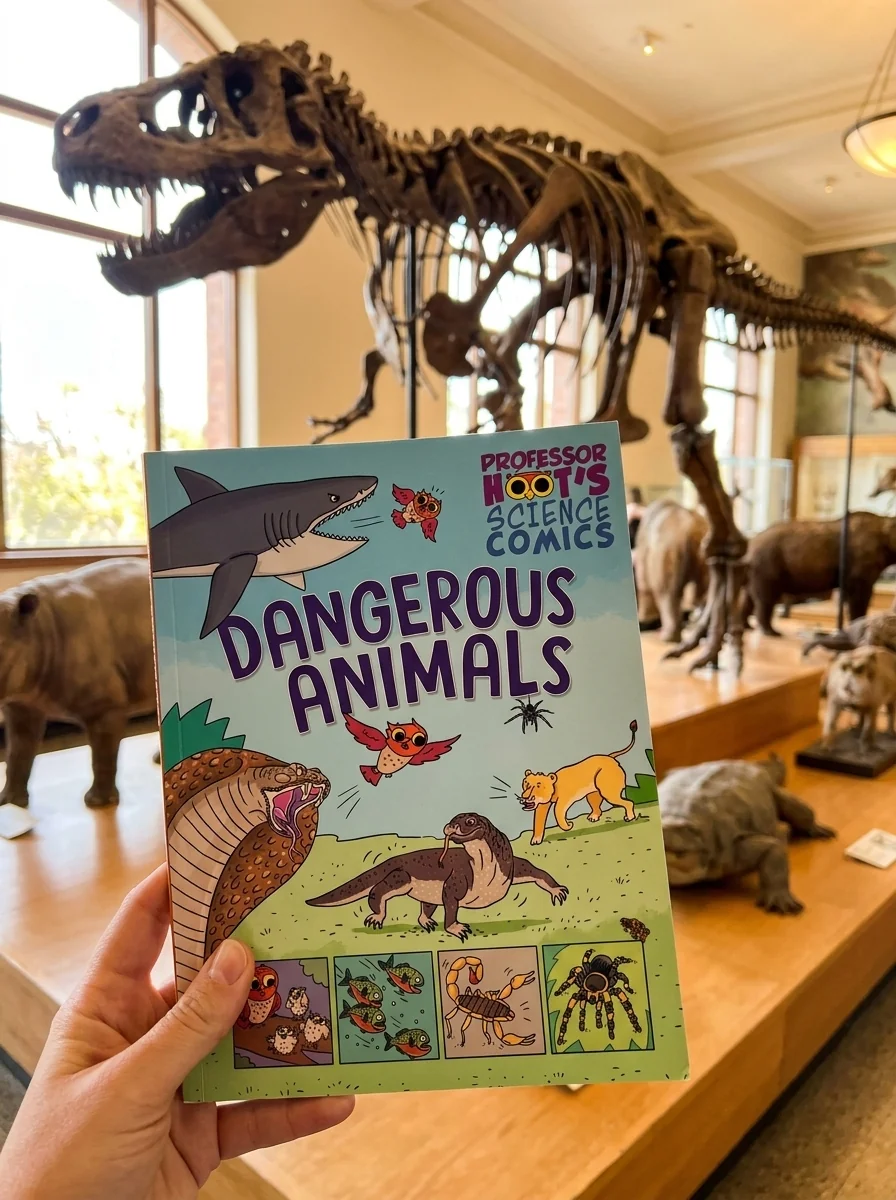 Professor Hoot's Science Comics: Dangerous Animals — Комікси та манґи