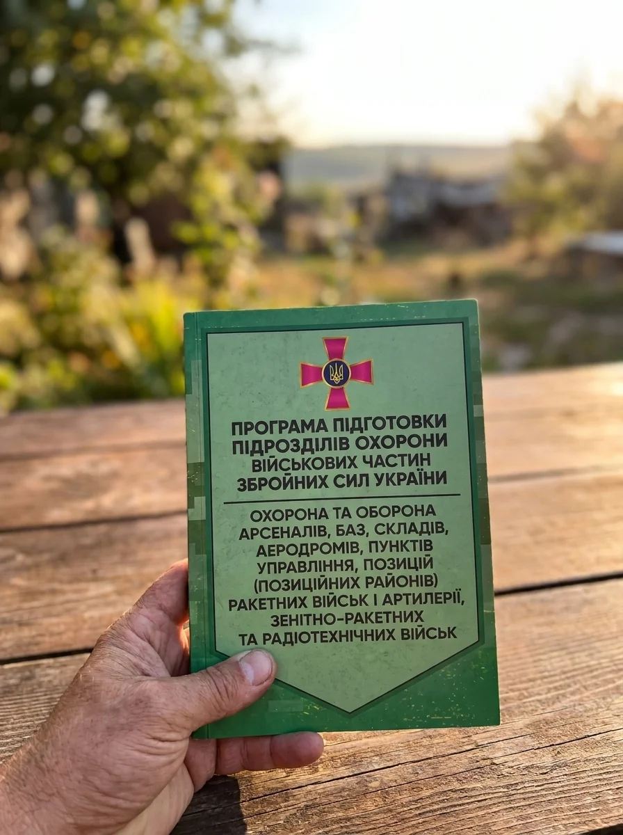Програма підготовки підрозділів охорони військових частин Збройних Сил України (охорона та оборона арсеналів, баз, складів, аеродромів, пунктів управління — Наука та психологія