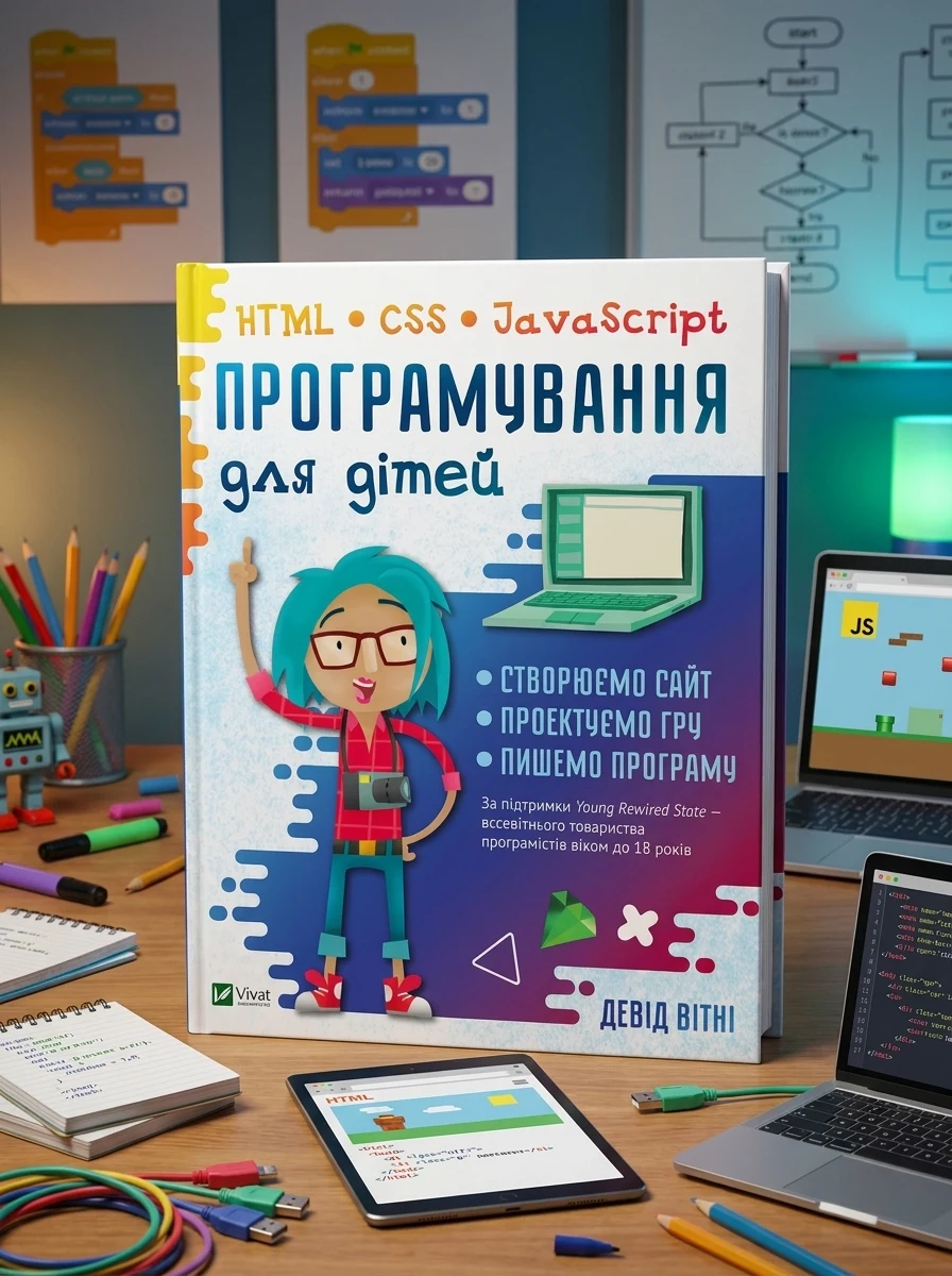 Програмування для дітей HTML,CSS та JavaScript — Дитяча література