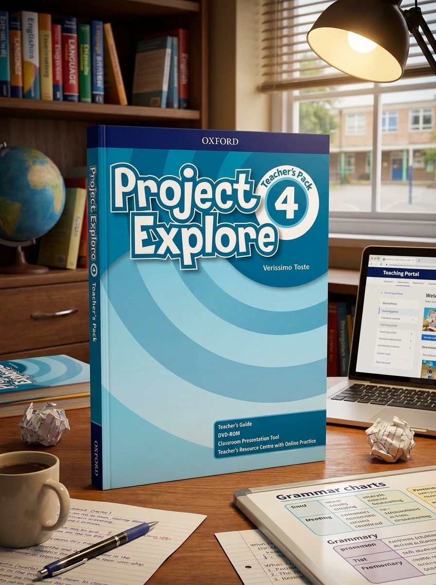 Project Explore 4 Teacher's Pack — Веріссімо Тост, обкладинка