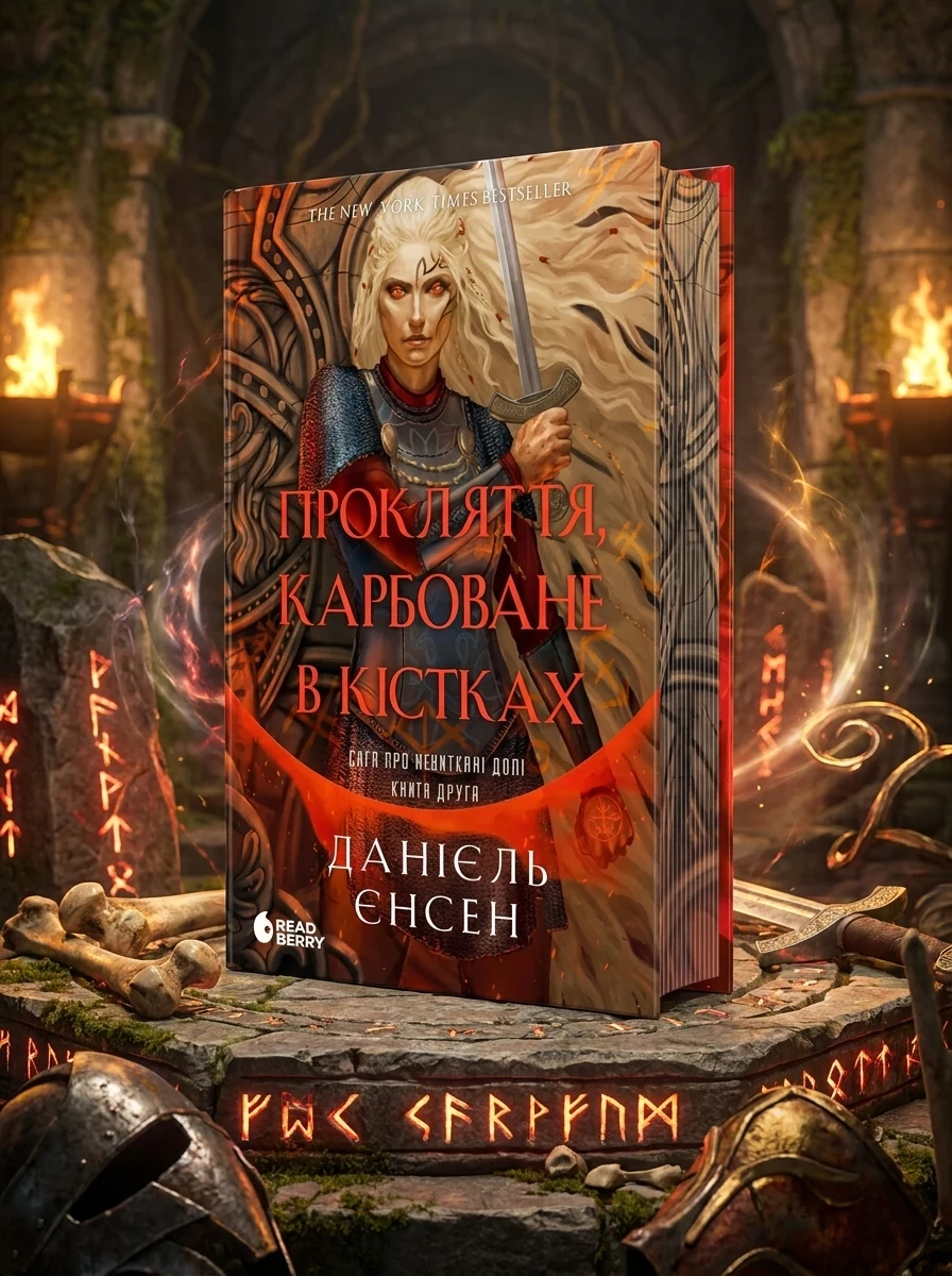 Прокляття, карбоване в кістках (Сага про невиткані долі #2) — Художня література