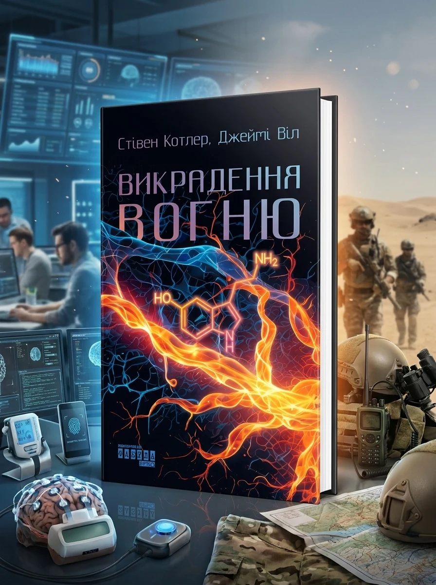 Викрадення вогню. Як Кремнієва долина, «морські котики» та вчені-новатори революціонізують наш спосіб життя та праці — Наука та психологія
