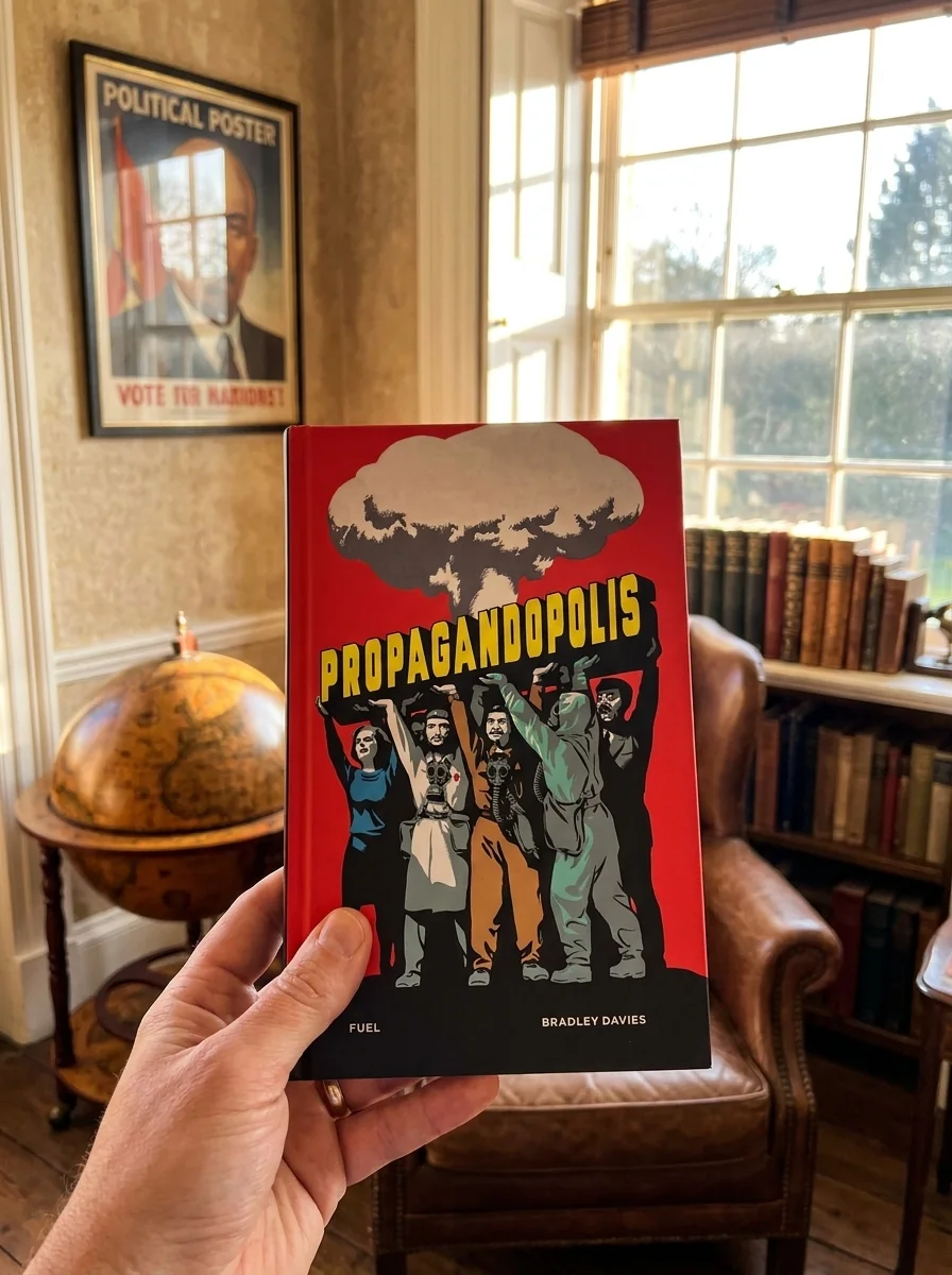 Propagandopolis. Propaganda from around the World — Бредлі Девіс, обкладинка