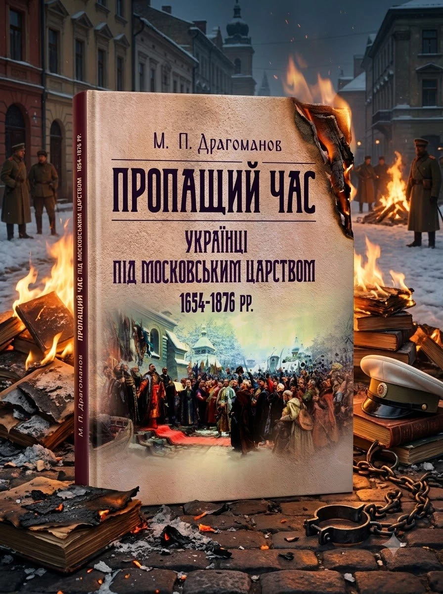 Пропащий час. Українці під Московським царством 1654-1876 рр — Драгоманов М.П., обкладинка