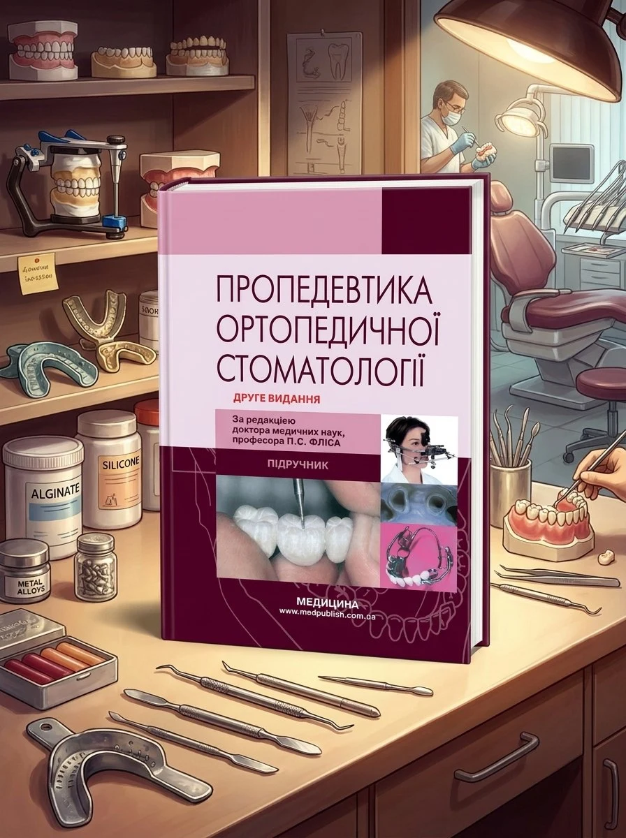 Пропедевтика ортопедичної стоматології: підручник — П.С Фліс, обкладинка