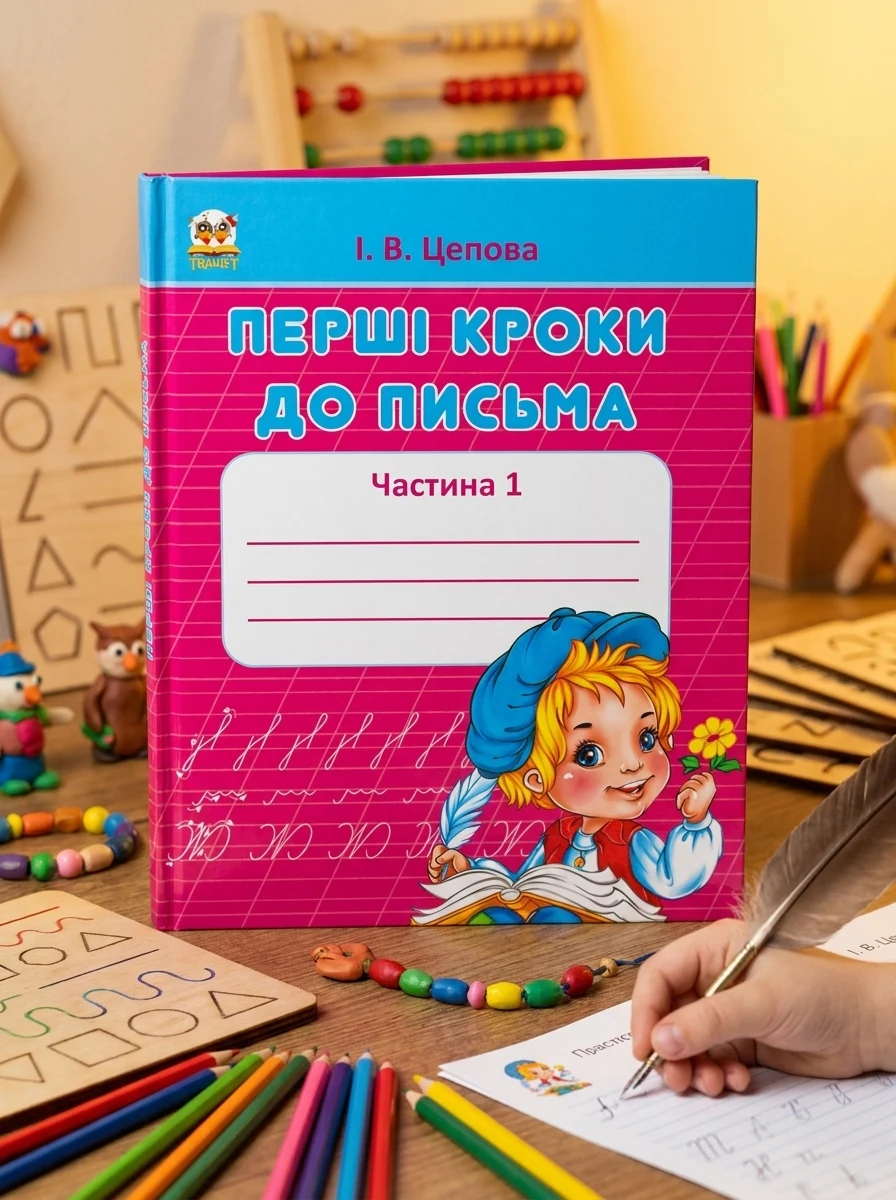 Прописи. 4+ Перші кроки до письма. Частина 1 — Вивчення мов