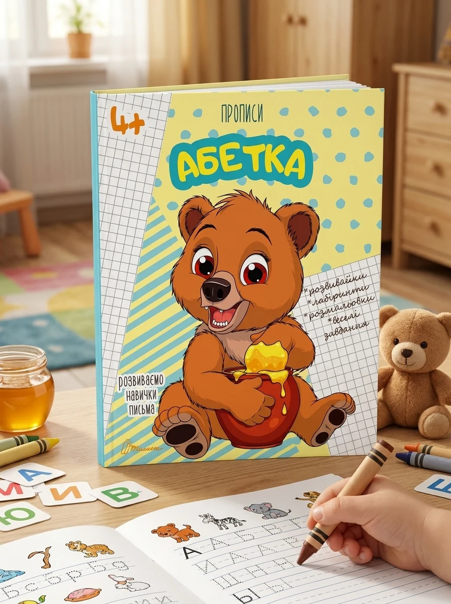 Прописи. Абетка 4+, — Вивчення мов