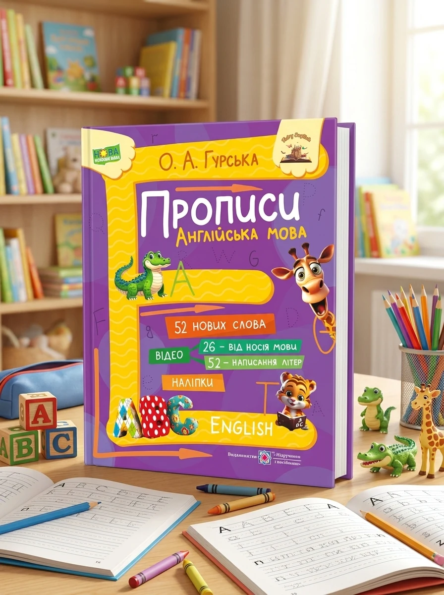 Прописи. Англійська мова — Вивчення мов