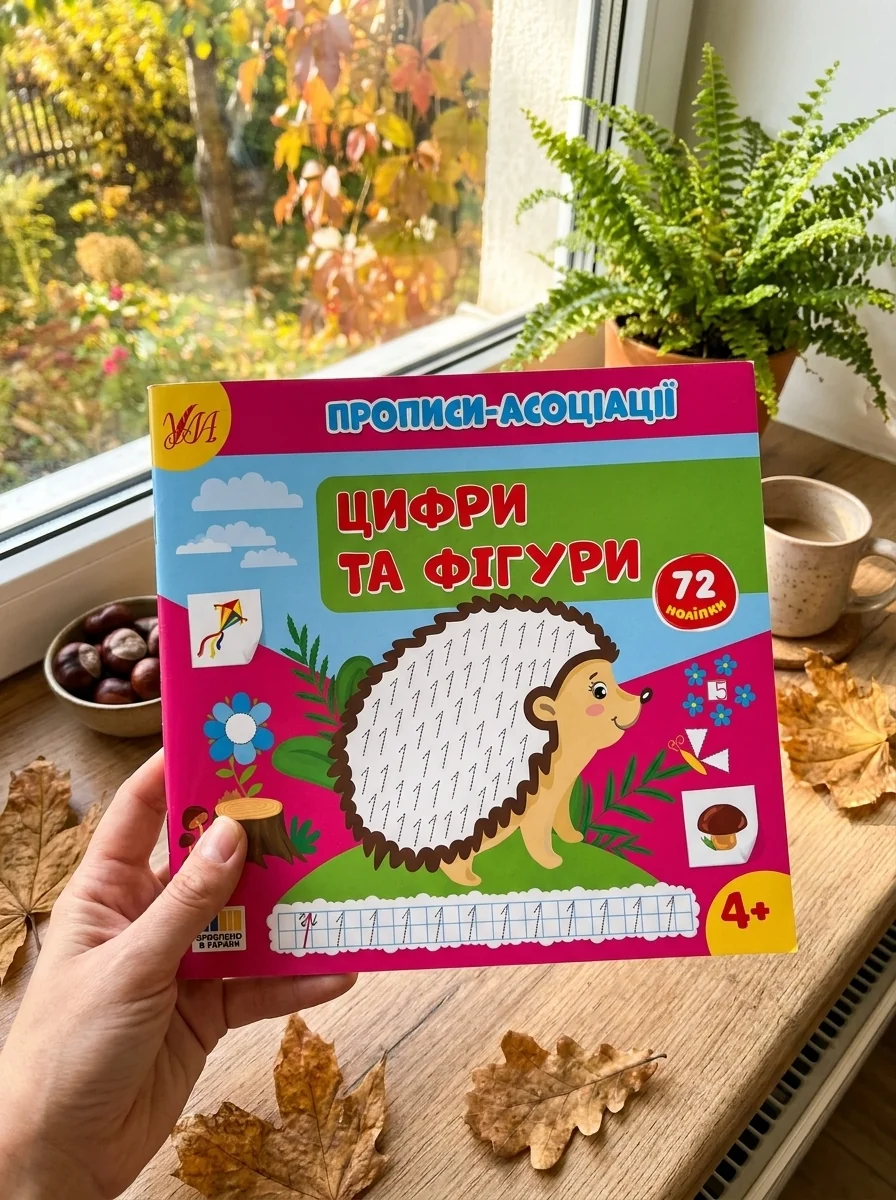 Прописи-асоціації. Цифри та фігури — фото 2
