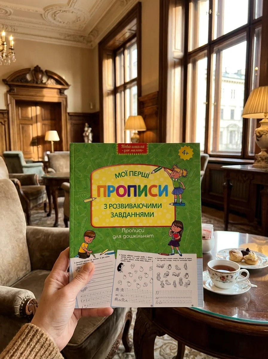 Прописи для дошкільнят. Мої перші прописи з розвиваючими завданнями — Розвивальні книги