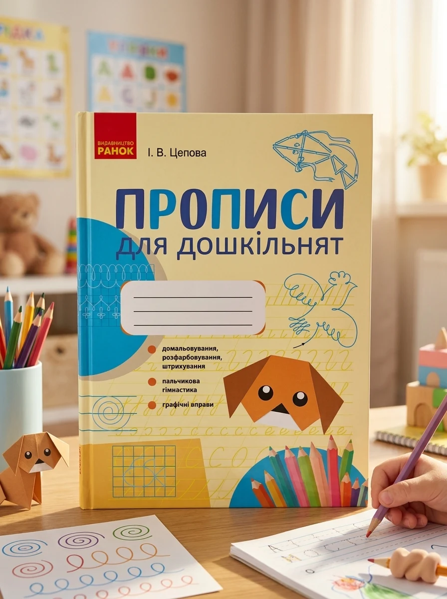 Прописи для дошкільнят — Дитяча література