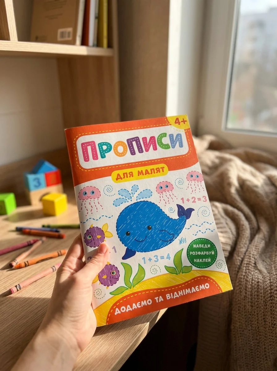 Прописи для малят. Додаємо та віднімаємо. Від 4 років — фото 2