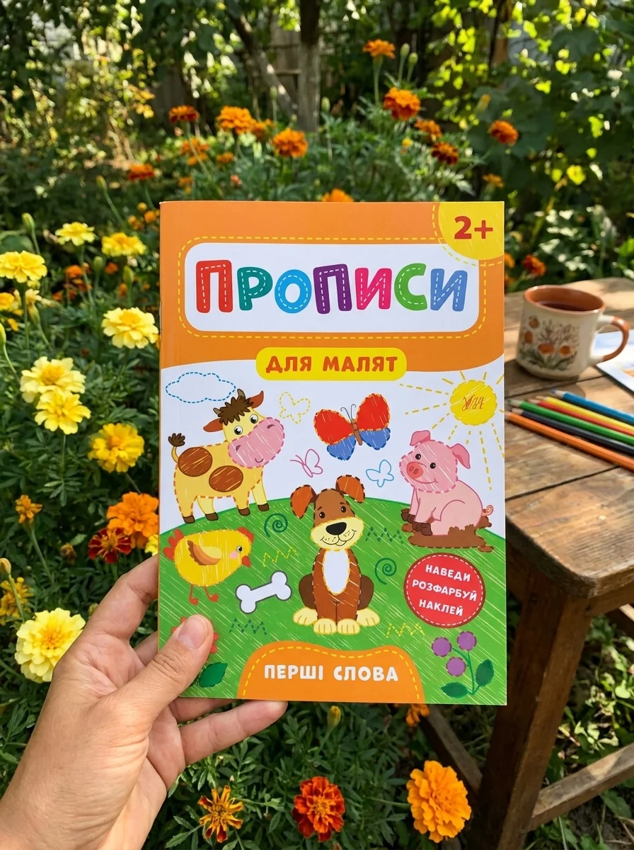 Прописи для малят. Перші слова — фото 2