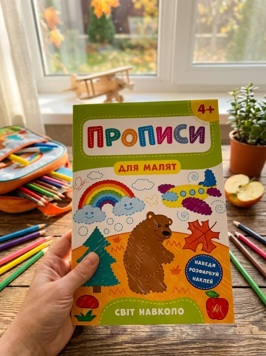 Прописи для малят. Світ навколо. Від 4 років — фото 2