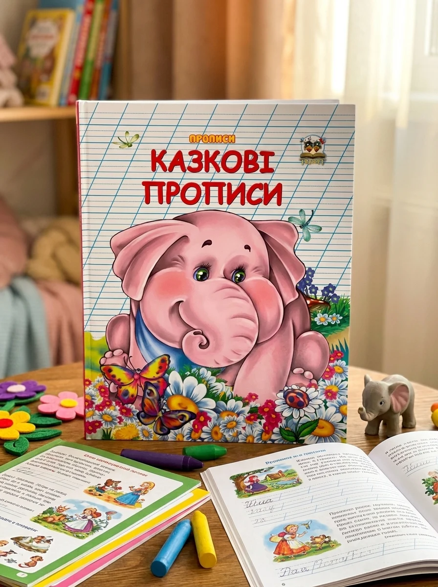 Прописи. Двоколірні. Казкові прописи — Вивчення мов
