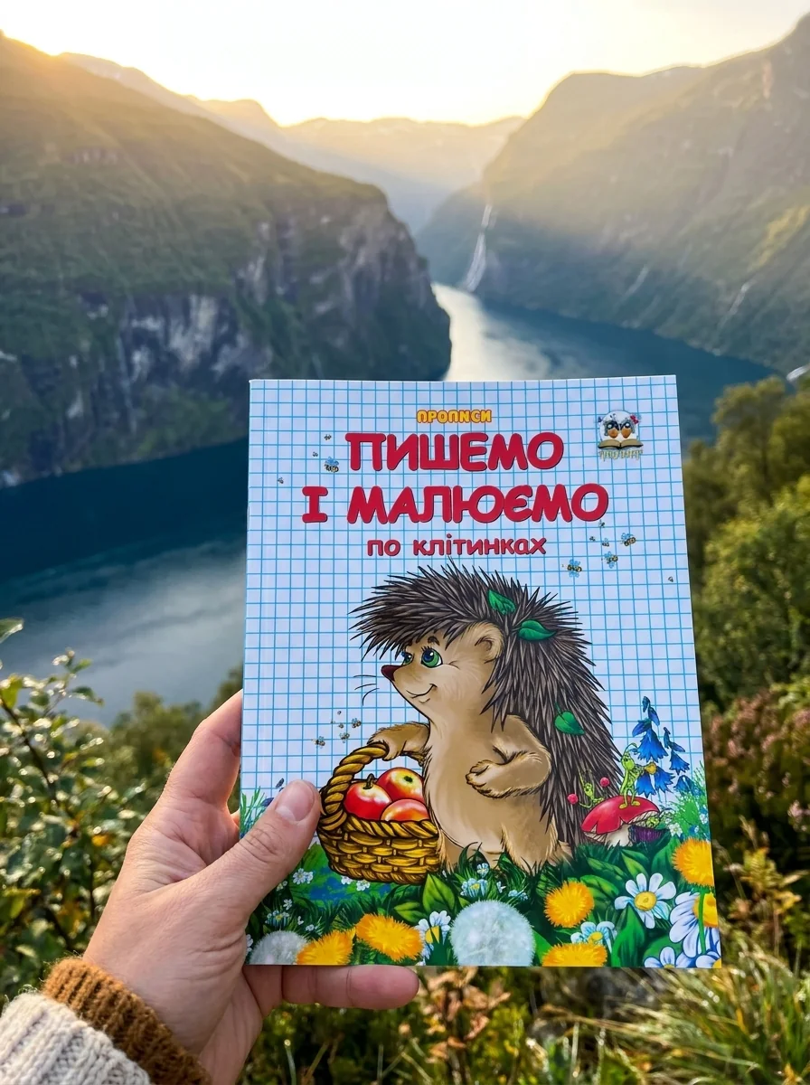 Прописи. Двоколірні. Пишемо і малюємо по клітинках — Лілія Гуменна, обкладинка