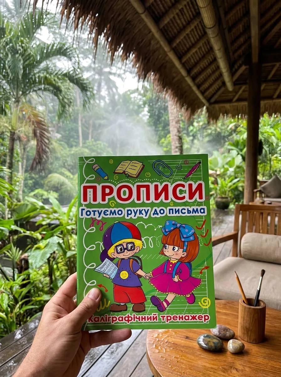 Прописи. Готуємо руку до письма. Каліграфічний тренажер — Дім, сім'я, релігія