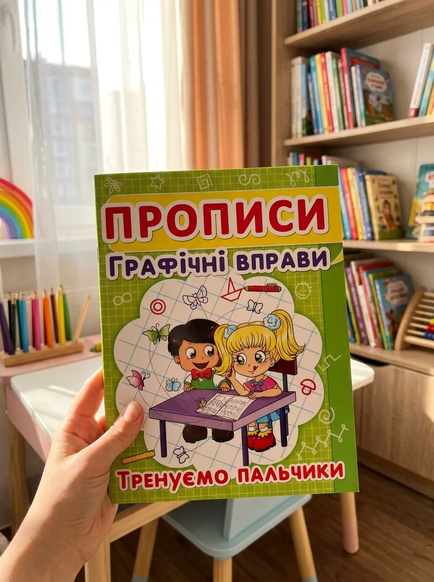 Прописи. Графічні вправи. Тренуємо пальчики — Дитяча література
