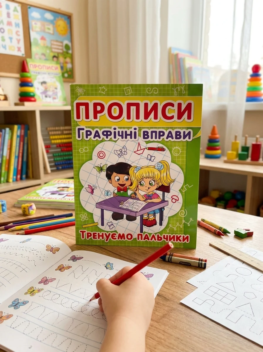 Прописи. Графічні вправи. Тренуємо пальчики, — Дитяча література