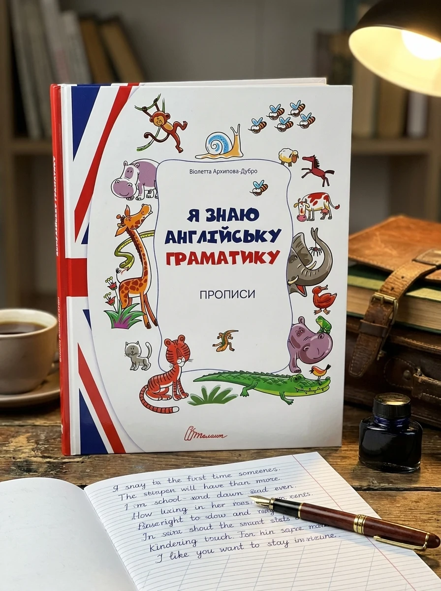 Прописи. Я знаю англійську граматику. Level 4 — Вивчення мов