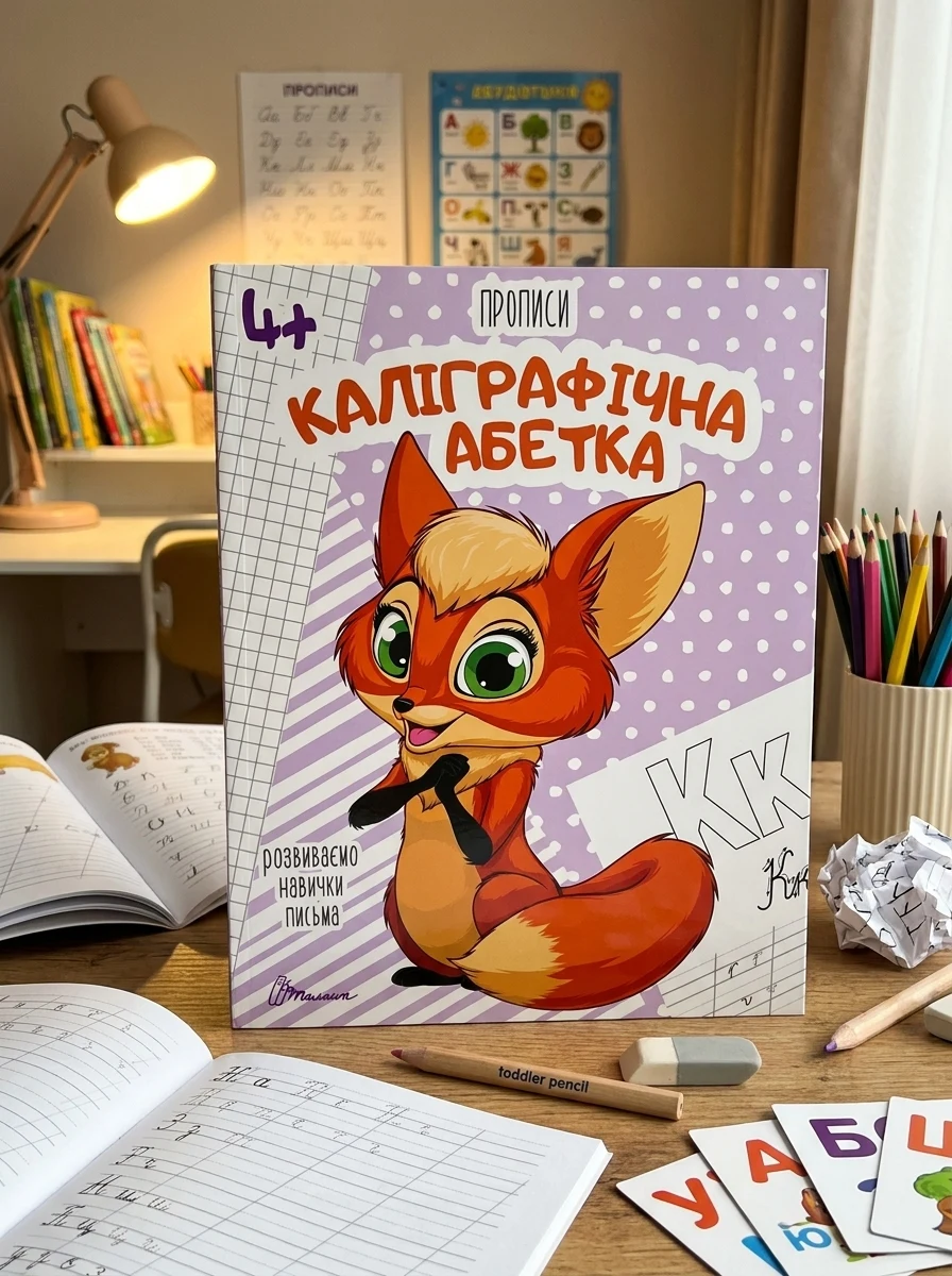 Прописи. Каліграфічна абетка 4+, — Вивчення мов