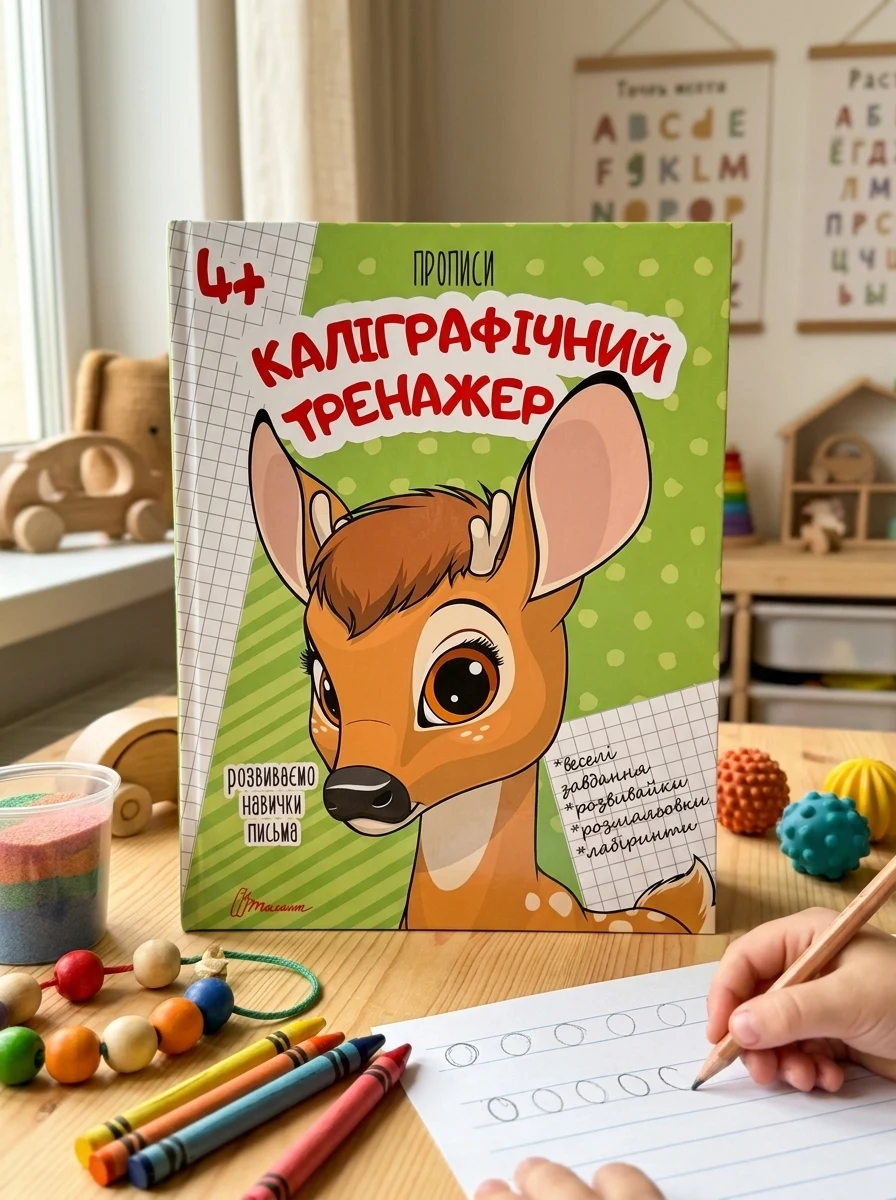Прописи. Каліграфічний тренажер 4+, — Вивчення мов