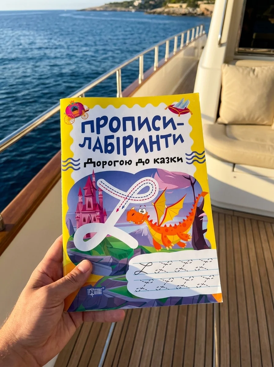 Прописи-лабіринти. Дорогою до казки — Олександра Шипарьова, обкладинка