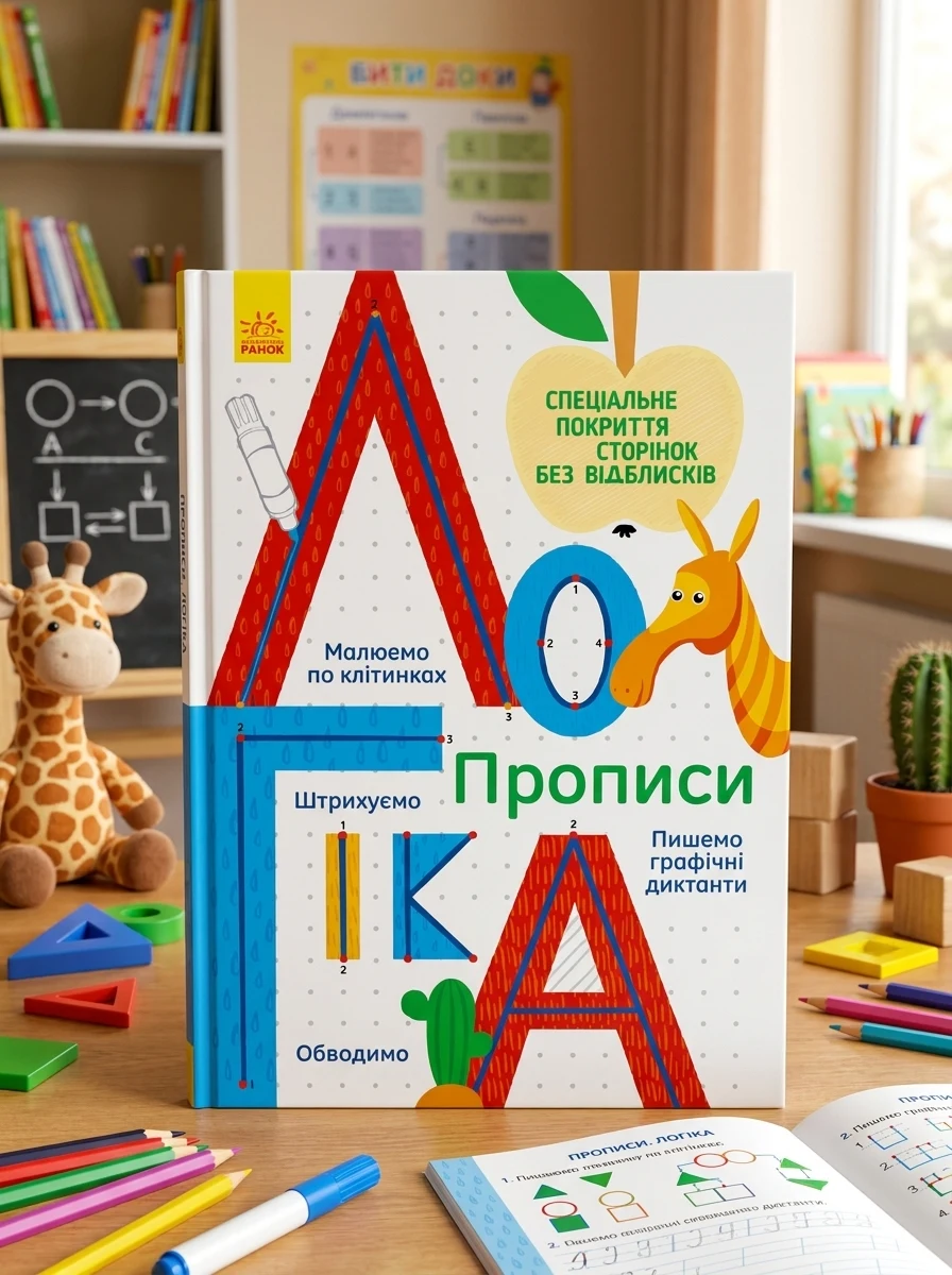Прописи. Логіка — Дитяча література