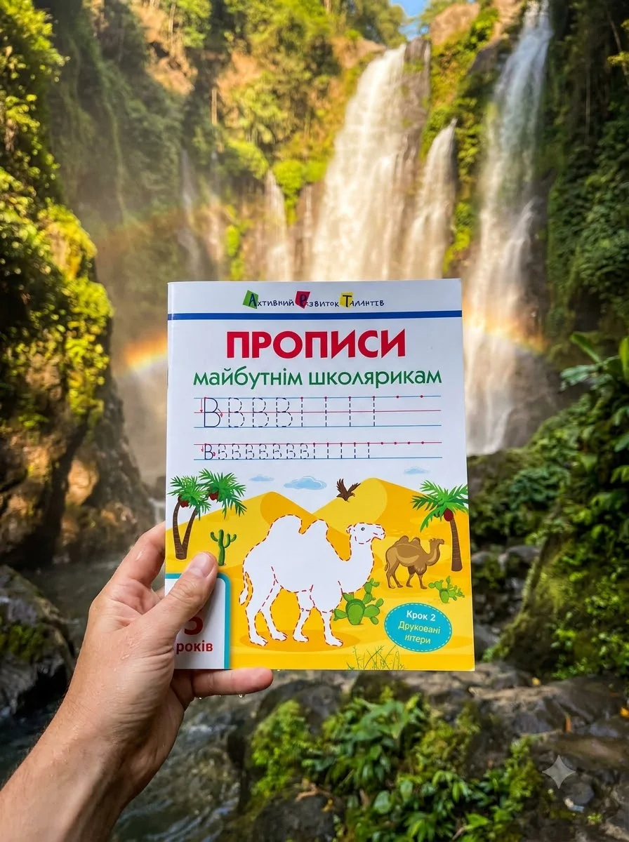 Прописи майбутнім школярикам. Крок 2 (друковані літери) — Вивчення мов