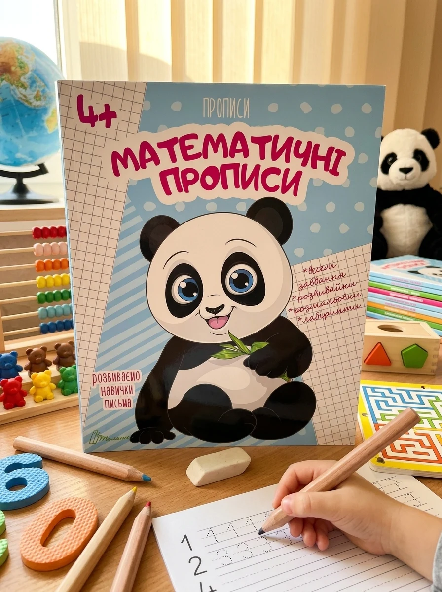 Прописи. Математичні прописи 4+ — Дім, сім'я, релігія