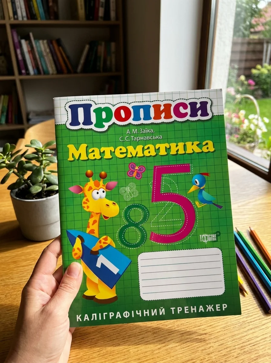 Прописи. Математика — Дитяча література