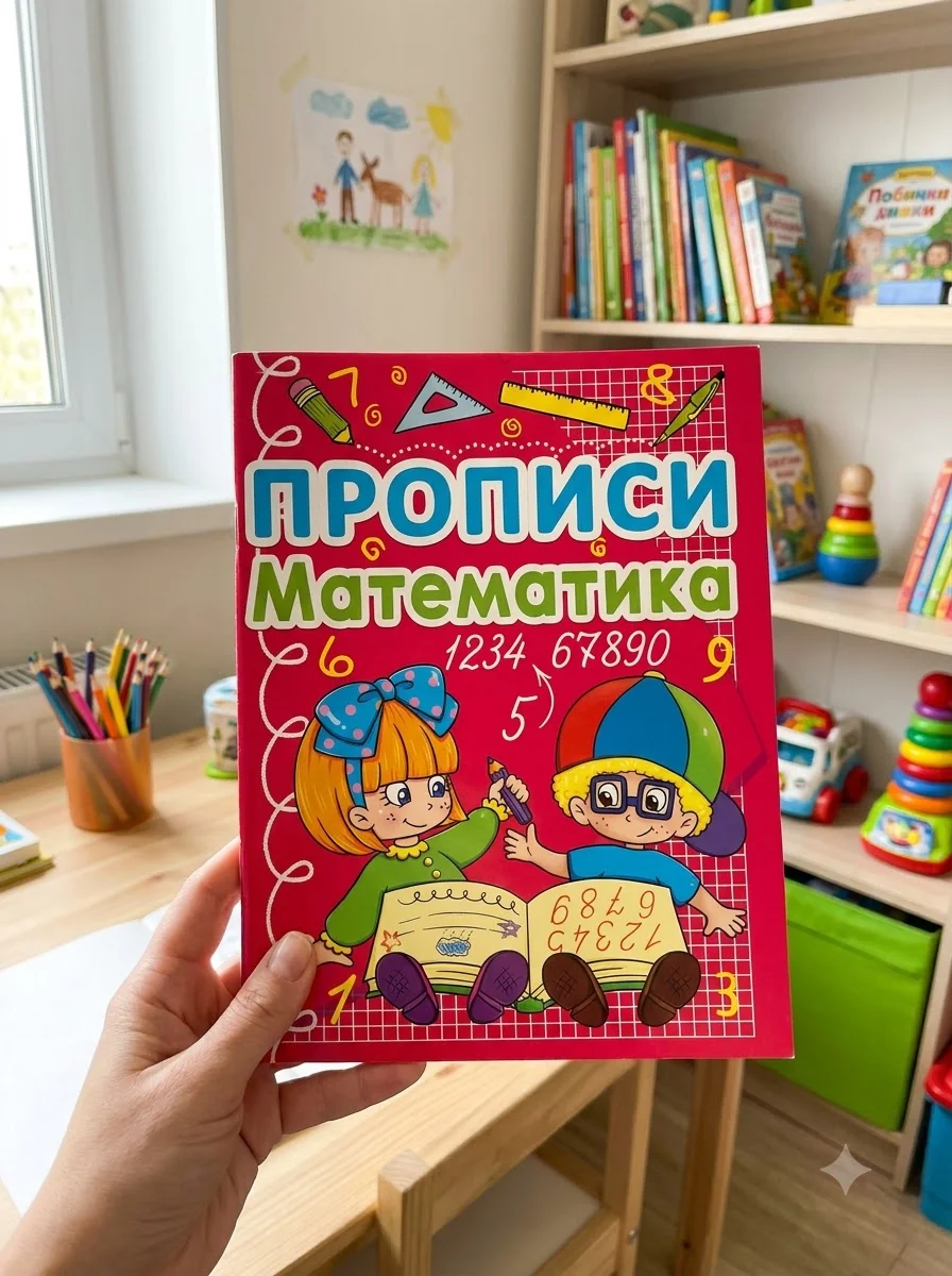 Прописи. Математика — Дім, сім'я, релігія