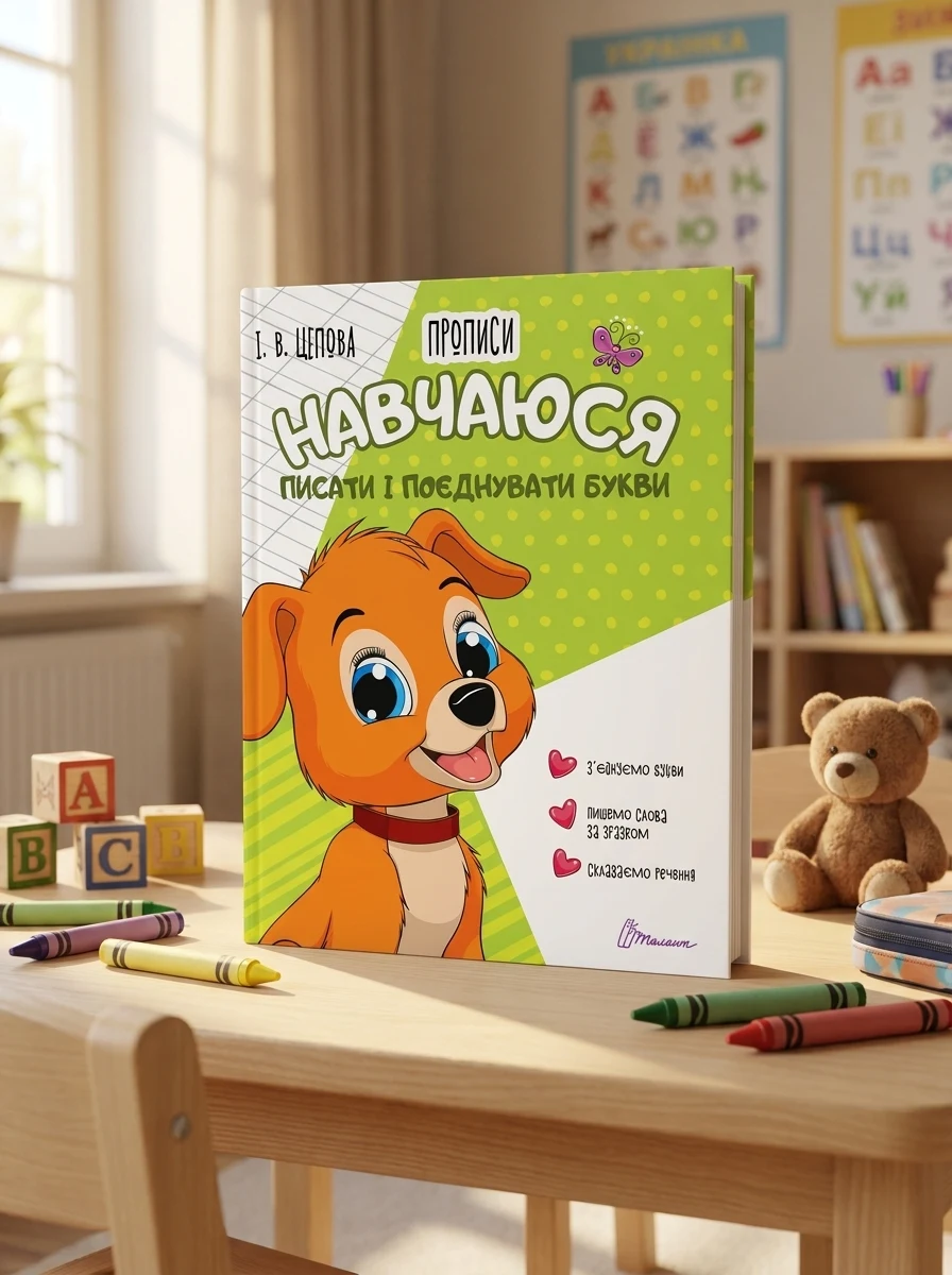 Прописи. Навчаюся писати і поєднувати букви. Частина 2