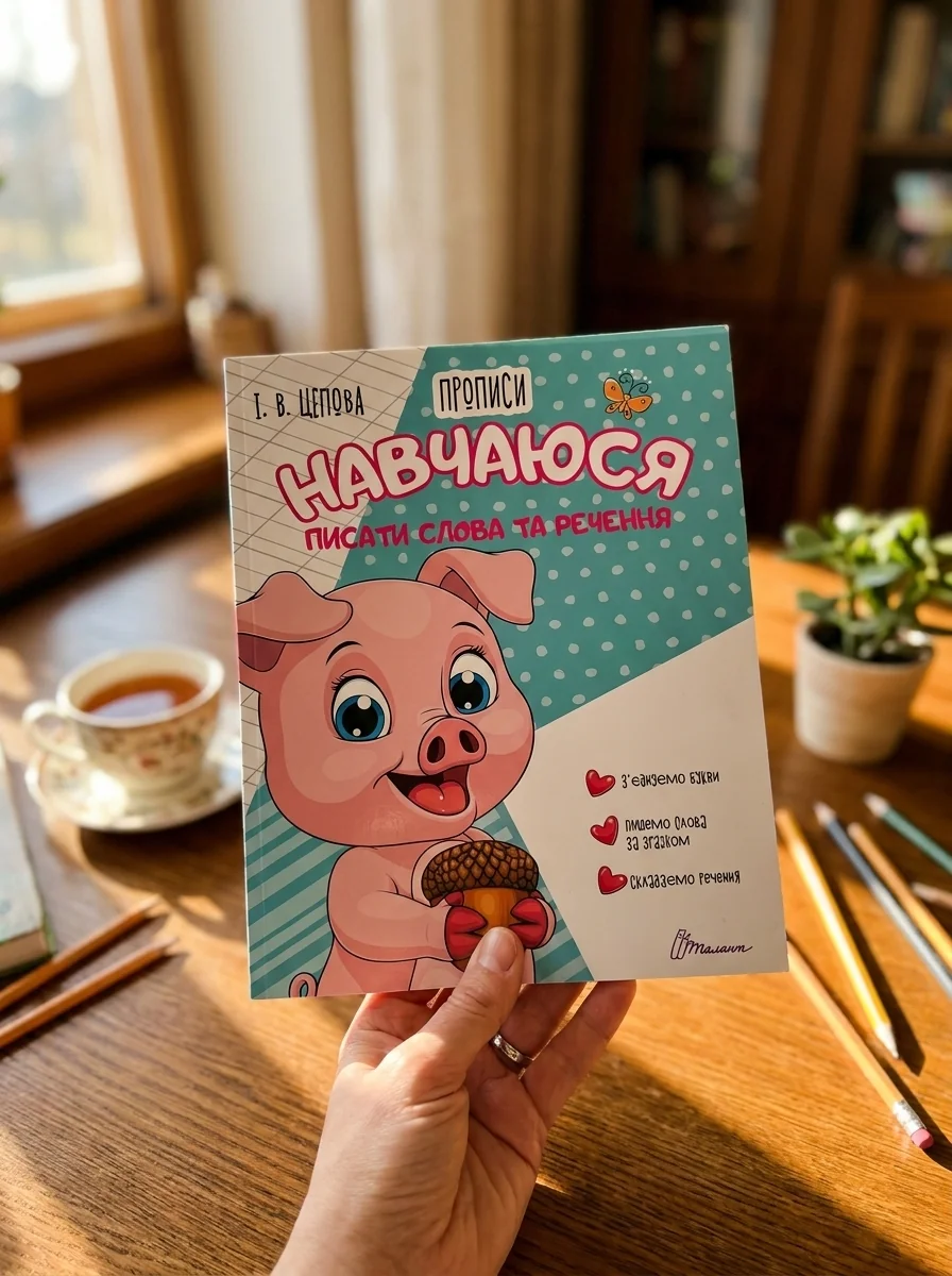 Прописи. Навчаюся писати слова і речення Частина 3 — І. В. Цепова, обкладинка