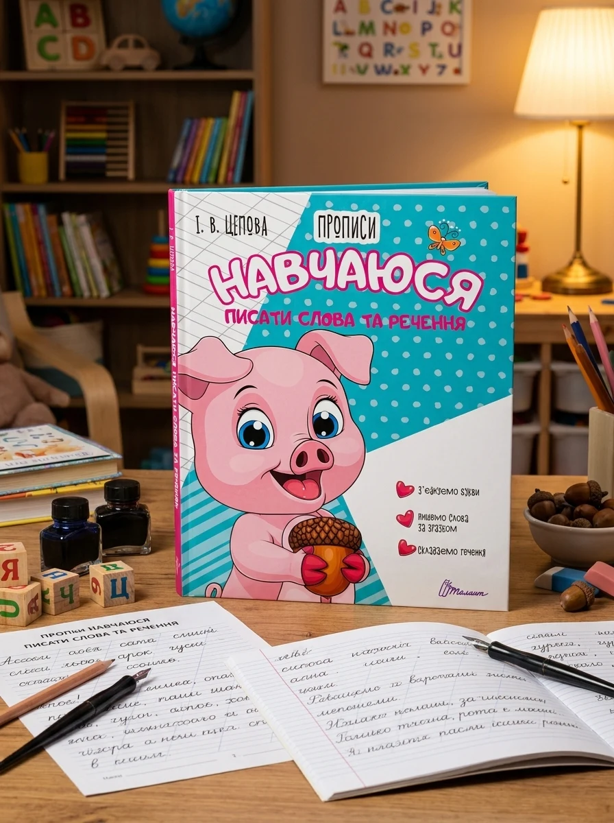 Прописи. Навчаюся писати слова і речення Частина 3 — Вивчення мов