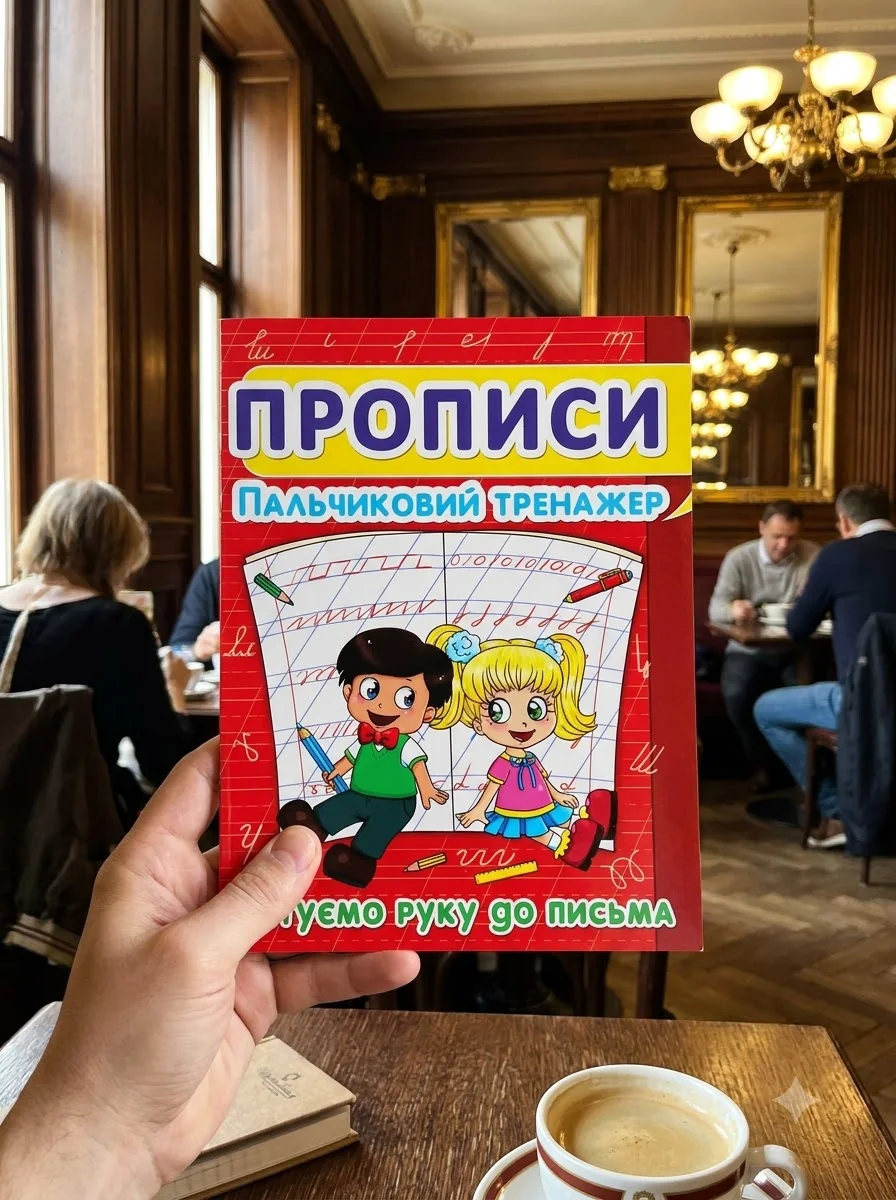 Прописи. Пальчиковий тренажер. Готуємо руку до письма — Дитяча література