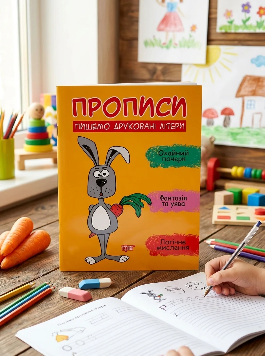 Прописи. Пишемо друковані літери