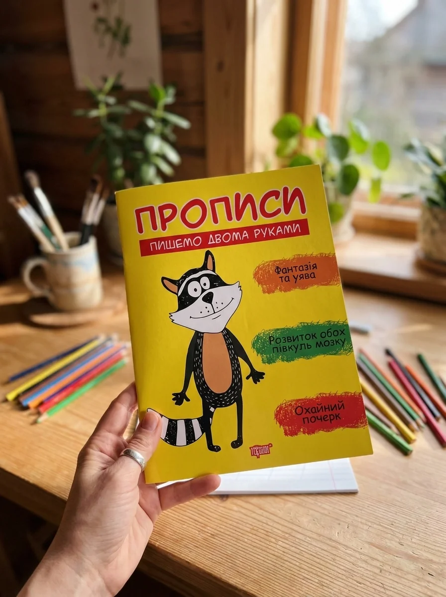 Прописи. Пишемо двома руками — Вивчення мов