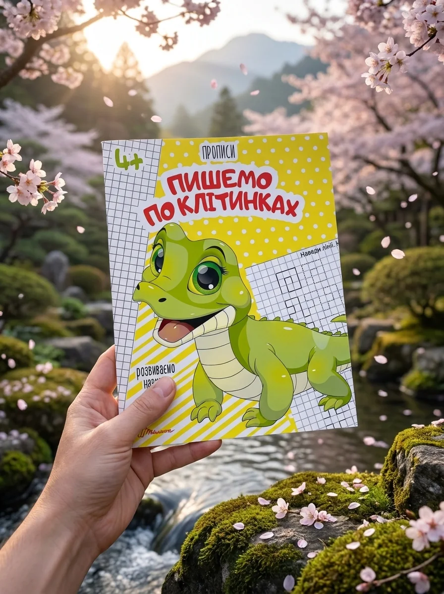 Прописи. Пишемо по клітинках 4+ — Вивчення мов