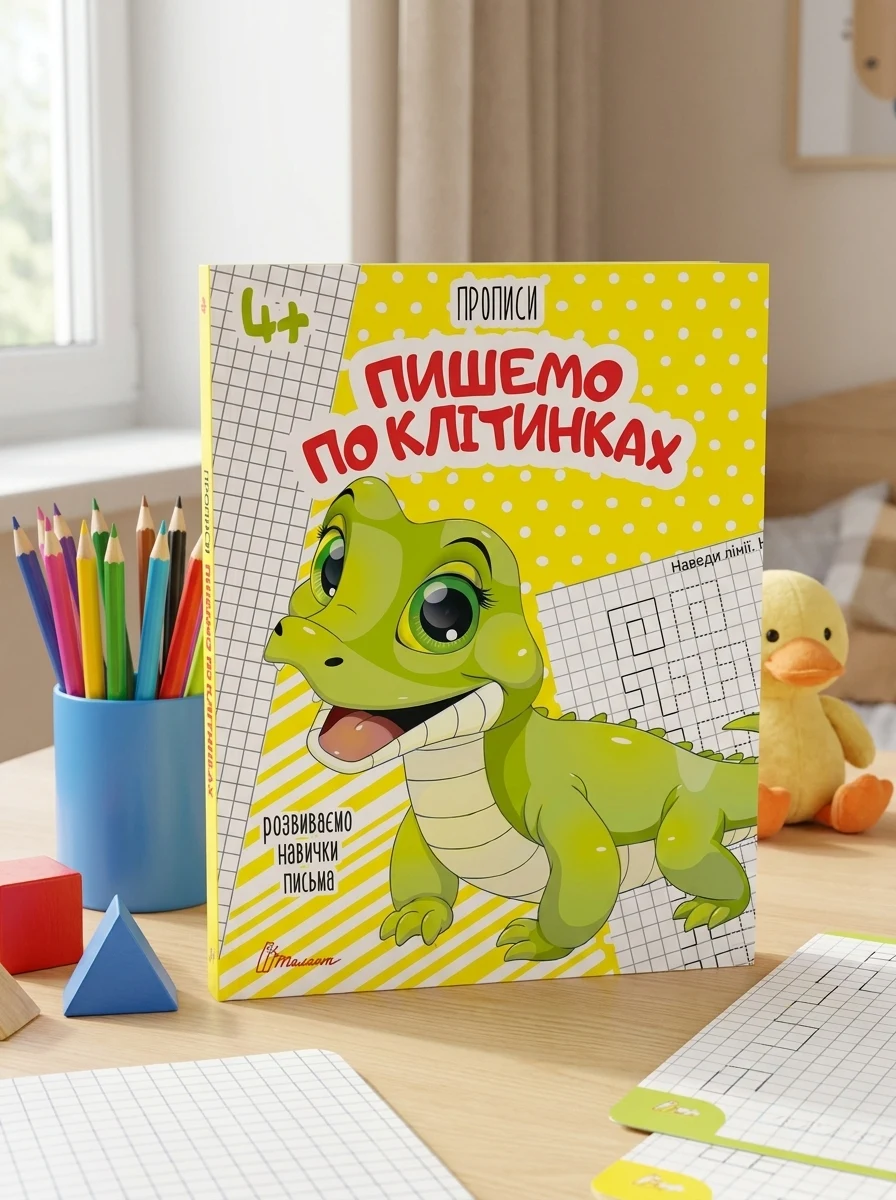 Прописи. Пишемо по клітинках 4+, — Вивчення мов