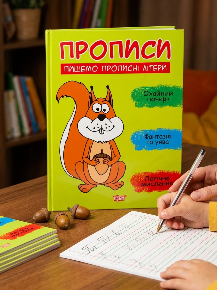 Прописи. Пишемо прописні літери