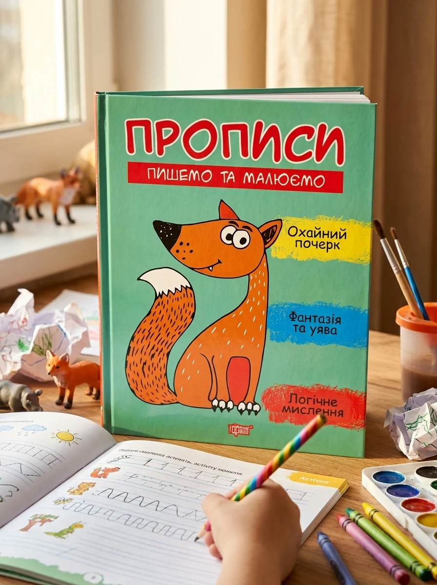 Прописи. Пишемо та малюємо