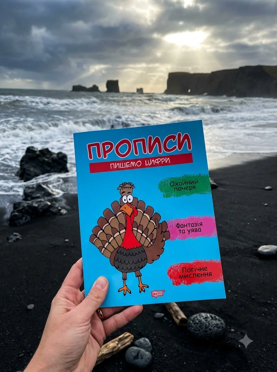Прописи. Пишемо цифри — Дитяча література