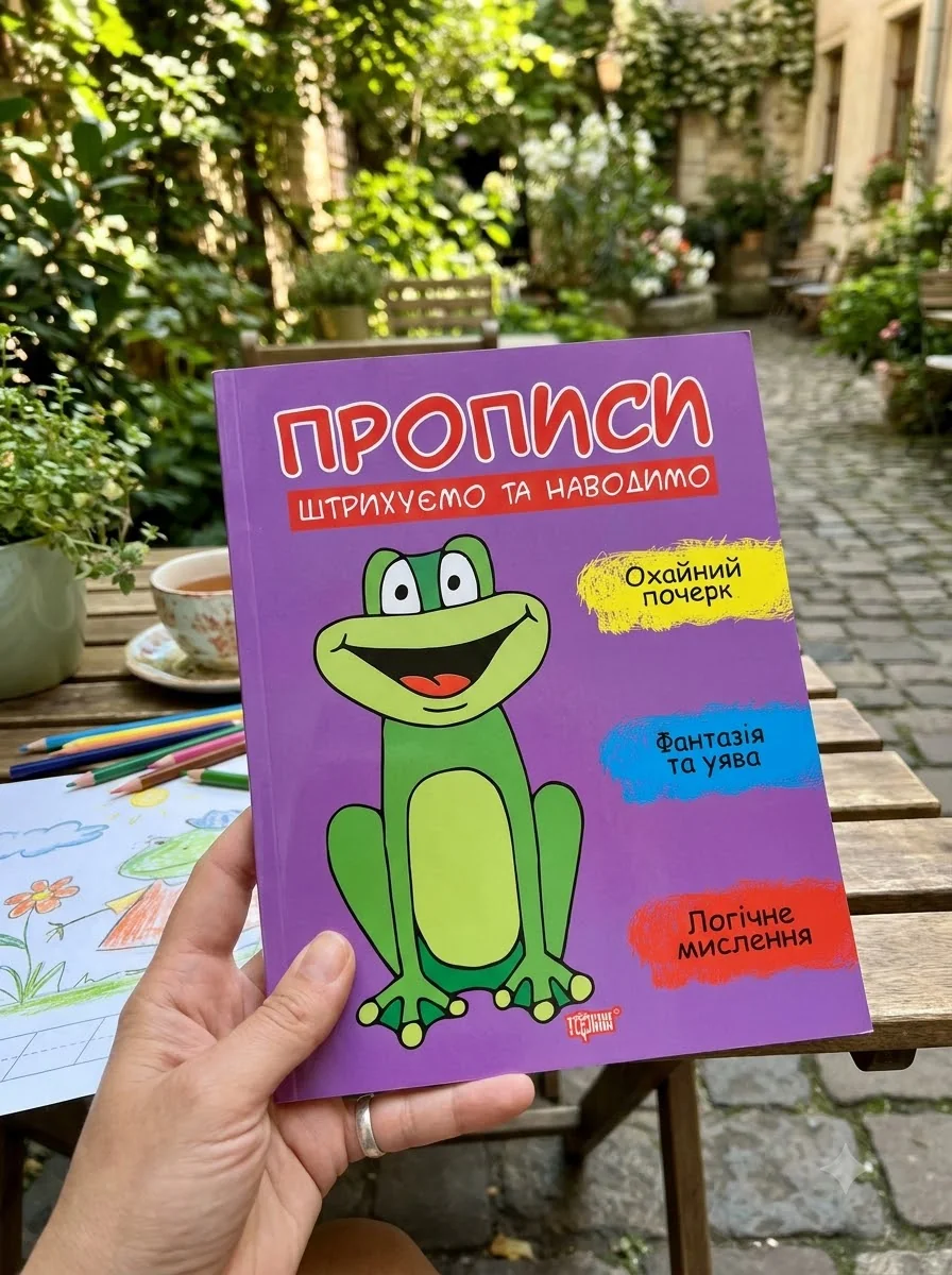 Прописи. Штрихуємо та наводимо — Дитяча література